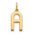 thumbnail image 1 of Quality Gold XNA1336Y-A 14K Yellow Gold Letter A Initial Pendant, 1 of 1