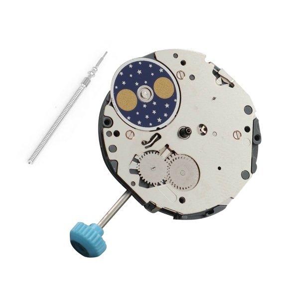 Replacement Quartz Watch Movement 5 Hands 6P20 Watchmakers Quartz Movement With Day-Night Dusk For Miyota