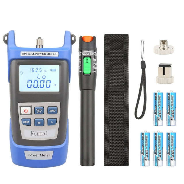 Optical Fiber Tool Kit Optical Power Meter Handheld 30mW Optical Fiber Tester Portable Pen Type