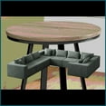 thumbnail image 5 of 188-Inch Modern Corduroy Modular L-Shaped Sectional Sofa - No Assembly for Living Room & Bedroom, 5 of 13