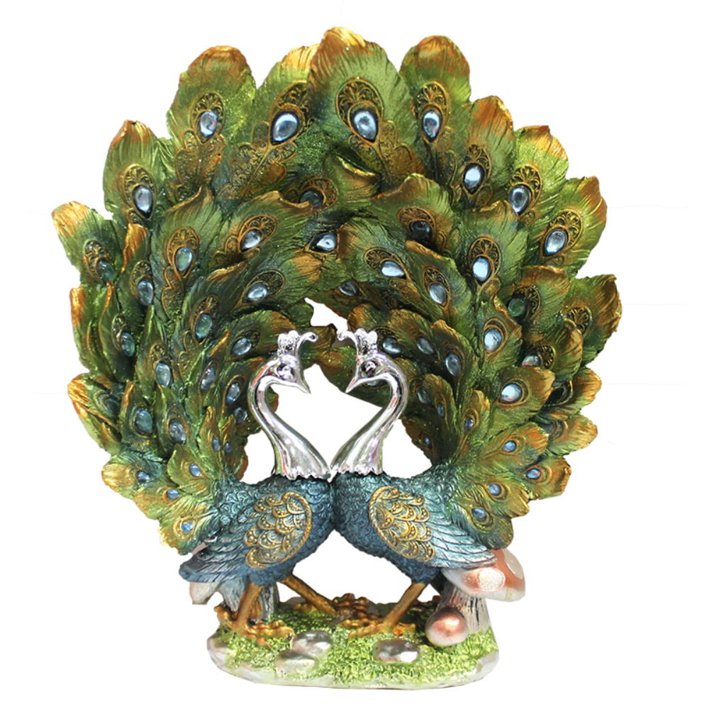 Peacock Figurine