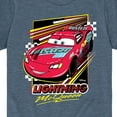 thumbnail image 3 of Disney's Cars - Lightning Mcqueen - Boy's Toddler & Youth Short Sleeve Graphic T-Shirt, 3 of 5