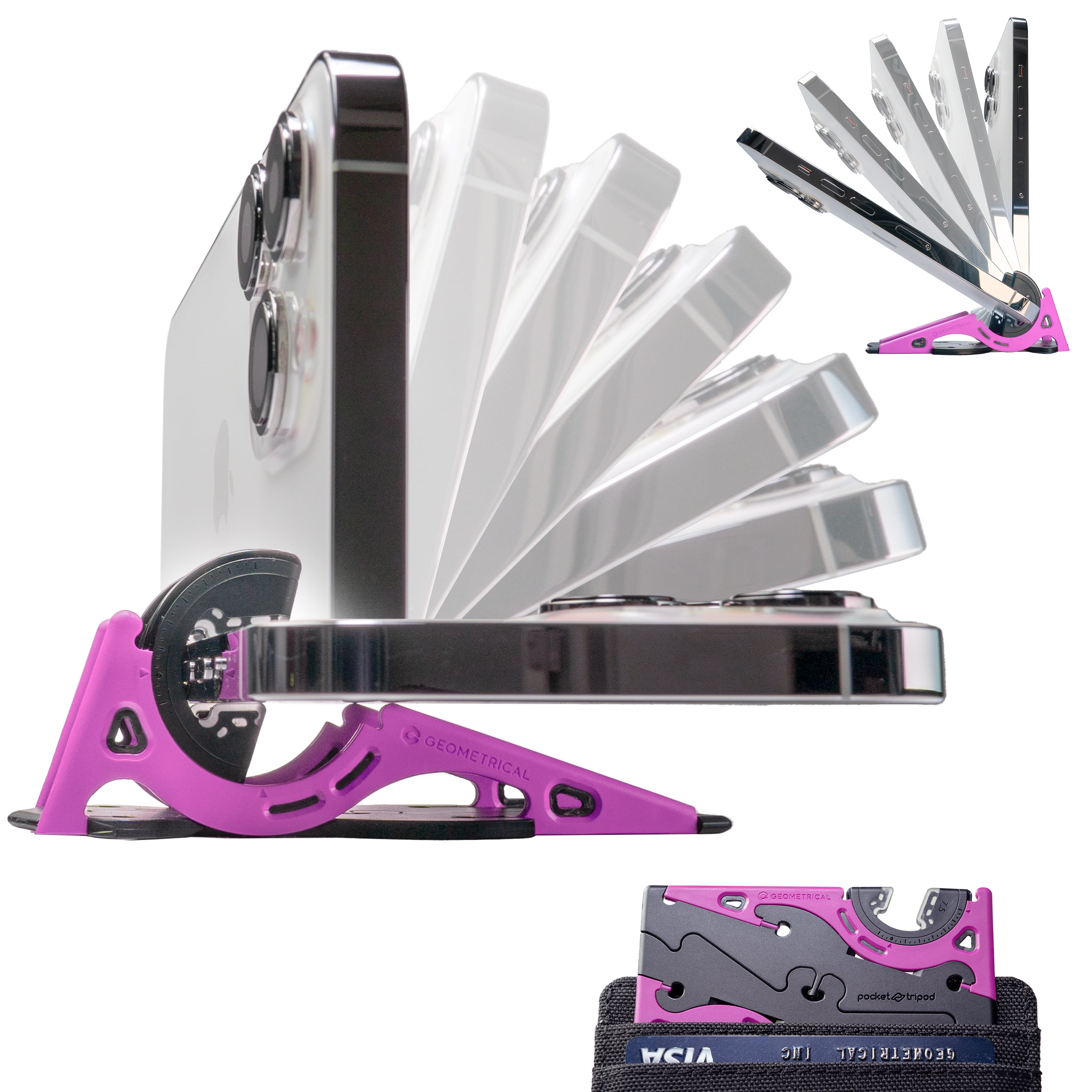 Pocket Tripod Pro by Geometrical Portable Phone Tripod for iPhone