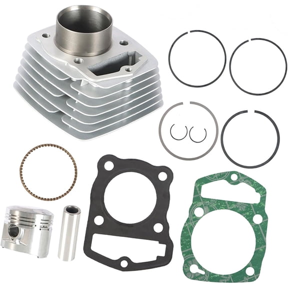 LABLT Piston Cylinder Gasket Engine Top End Kits Set Replacement for Honda CB125S CL125S SL125 XL125