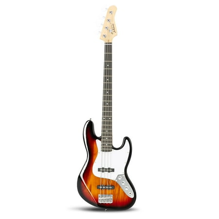 Glarry Beginner Electirc Bass Guitar with 20W Amplifier  More Accessories  Sunset