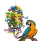 thumbnail image 5 of (1 paquete) Juguete masticable para loros grandes - Bloques de madera natural multicolor - Juguetes desprendibles para pájaros - Loro gris africano (colorido), 5 of 5