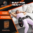 thumbnail image 3 of Cinturón Hip Thrust DayCrafterGear para pesos de hasta 136 kg, 3 of 8