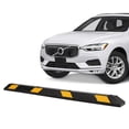 thumbnail image 2 of EDTara Butée de Roue en Caoutchouc Robuste pour Parc de Stationnement de Garage 72 Pouces, Design Durable et Résistant aux Intempéries avec Bandes Réfléchissantes Jaunes, 2 of 6