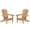 Natural, variant on JXXRZ Wooden Folding Adirondack Chairs – Solid Cedar Outdoor Patio Garden Lounge,Caramel (Set of 2)