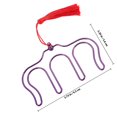 thumbnail image 2 of unbranded Sujeta Hojas De De Metal Morado Para Piano Con Portátil Y Duradero, 2 of 8