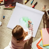 Toyandona Paper Roll for Drawing White 1Pcs