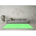 thumbnail image 3 of Ahgly Company Indoor Rectangle Solid Emerald Green Modern Area Rugs, 2' x 3', 3 of 4