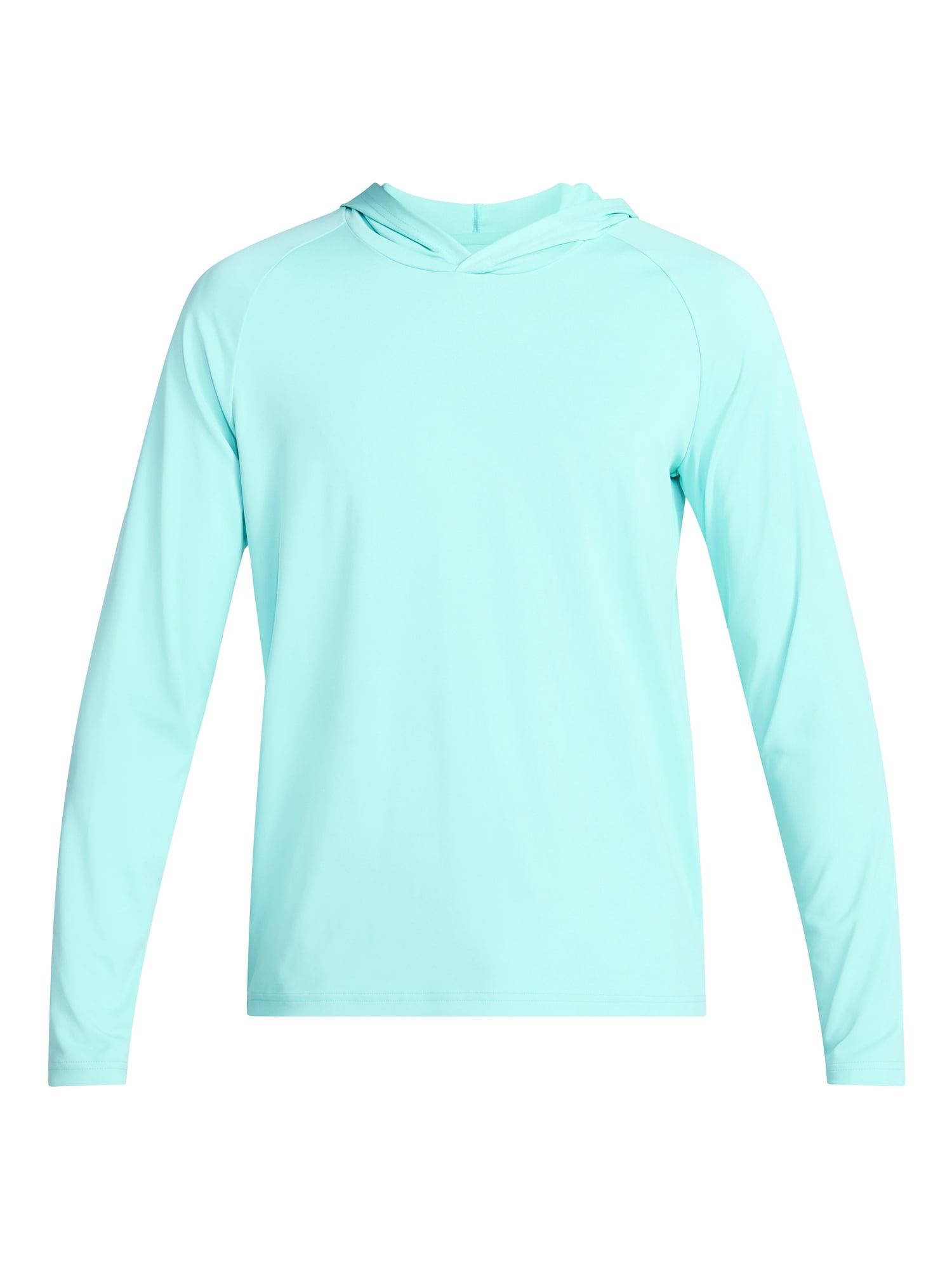 George Men's and Big Men's Hooded Sun Shirt with Long Sleeves, UPF 50+, Sizes S-3XL