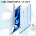 thumbnail image 6 of JETech Case for iPad Air 11-Inch M3/M2 (2025/2024), iPad Air 5/4 (2022/2020 5th/4th Generation 10.9-Inch) with Pencil Holder, Slim Tablet Cover with Soft TPU Back, Auto Wake/Sleep (Sky Blue), 6 of 7