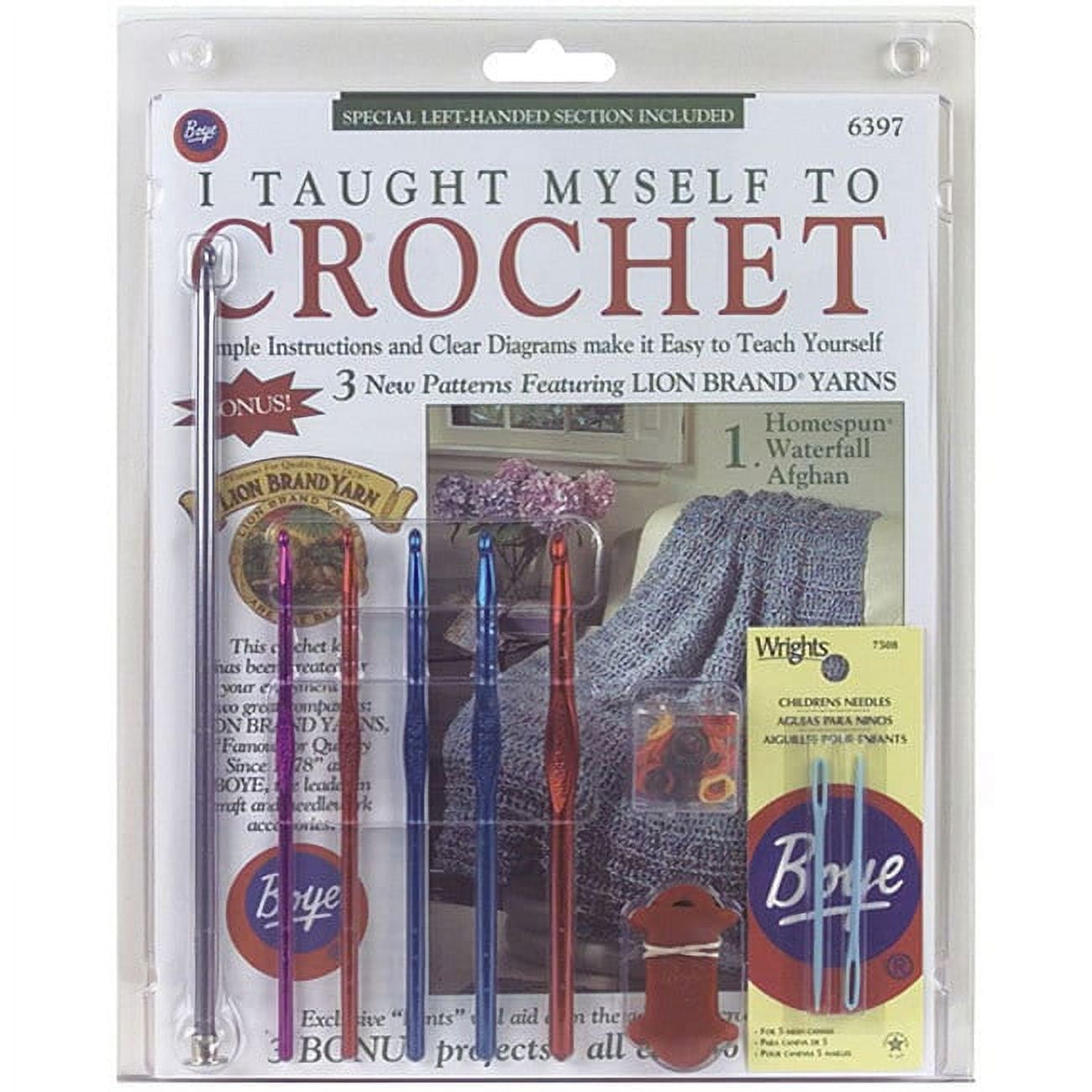 I Taught Myself Crochet Kit for Beginners - Crochet Kits at