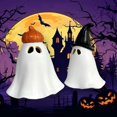 thumbnail image 2 of Quemador de Incienso Fantasma, y Espeluznante Quemador de Cascada de Resina con Forma de Fantasma , Decoración de Habitación, Decorativa de Halloween, Fantasma, 2 of 5