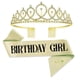 thumbnail image 1 of Tiara nupcial con diamantes de imitación de cristal y banda de reina de cumpleaños, corona de boda para mujeres y niñas, diadema de cumpleaños, 1 of 5