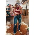 thumbnail image 6 of Casual Sleeveless Knitted Top with Ribbed Silhouette - V-Neck Collar | [ZhiHiMeRi] | (US 8-10)M, 6 of 6