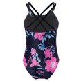 thumbnail image 2 of MSemis Kids Girls' Floral Printed One Piece Swimsuits, 2 of 3