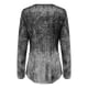 thumbnail image 4 of Gibobby Blusas De Mujer Camiseta de manga larga suelta con cuello redondo y estampado a la moda para mujer（Gris， XL), 4 of 5