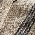 thumbnail image 6 of Dash & Albert Cielo Stripe Handwoven Cotton Rug, 2' 6" x 8', Navy, 6 of 8