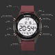 thumbnail image 2 of Bearachild Reloj electrónico para hombres con función de natación impermeable Wr50 y reloj deportivo de silicona con fecha de visualización Electrónica vino tinto, 2 of 6