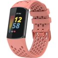 thumbnail image 1 of MYKOMI Sport Bands Compatible with Fitbit Charge 5, Adjustable Breathable Soft Silicone Sport Replacement Watch Band Straps Wristbands Bracelet for Charge 5 Activity Tracker Women Men, 1 of 7