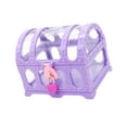 thumbnail image 2 of Joyero para niñas con cerradura, joyero decorativo para el hogar, para Clips, dijes, pendientes Púrpura, 2 of 8
