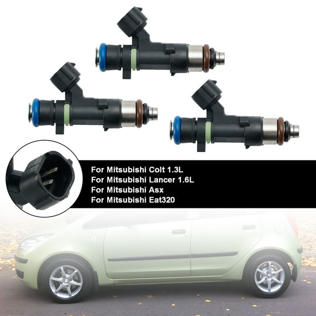 3PCS Injecteur de Carburant EAT320 Compatible avec Mitsubishi Colt Lancer 1.3L 1.6L ASR 1465A331