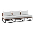 thumbnail image 1 of SEI Meubles Taradale Canapé d'Extérieur Modulaire avec Coussins en Blanc, 1 of 3