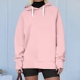 thumbnail image 5 of Ahdbta Womens Hoodies Pullover Fleece Sweatshirts Long Sleeve Hooded Sweatshirt with Thumb Holes Fall Winter Fashion Workout Pullover Tops, 5 of 8