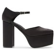 thumbnail image 3 of JEFFREY CAMPBELL OVER-N-OUT Shoes Black Satin, 3 of 6