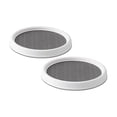 thumbnail image 1 of Copco - Armario de despensa antideslizante Lazy Susan 5220590, 9 pulgadas, blanco/gris, paquete de 2, 1 of 7