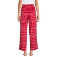 thumbnail image 3 of Rudolph The Red Nosed Reindeer Women's Velour Sleep Pants, 3 of 6