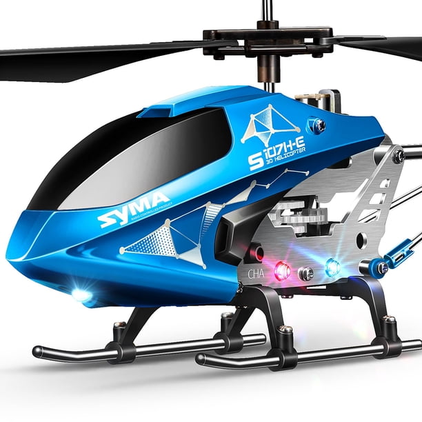 Helicóptero teledirigido SYMA S107H-E Altitude Hold Blue
