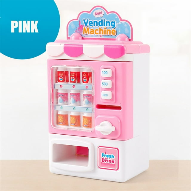 DPTALR Kids Toys Vending Machine Beverage Machine Simulation Home Shopping Set Toys