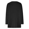 thumbnail image 5 of Puntoco-suéter de manga larga para mujer, Jersey holgado con cuello redondo, blusa, suéter de punto, liquidación de Navidad Puntoco Puntoco-3953, 5 of 5
