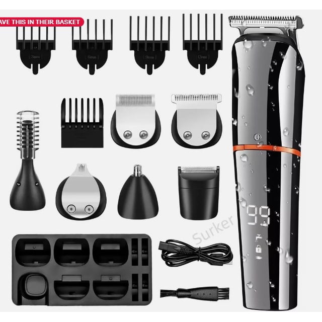 Cortadora de pelo profesional Recortadora de barba inalámbrica Recortadora de pelo