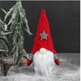 thumbnail image 1 of Gorro de punto de cinco estrellas de anciano sin rostro, muñeca de hadas, decoraciones para ventanas, 1 of 3