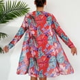 thumbnail image 6 of Swimsuit with Cover Up Set High Waist Bikinis 2024 3 Piece Bikini Set Cover Up Swimsuit for Women Long Sleeve Push Up Swimwear Beach Wear Bathing Suit Female Womens Swimwear Cover-ups, 6 of 9