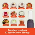thumbnail image 6 of 6 Pcs Portable Rocket Blender, Juicer & Smoothie Maker, 240 Watt Motor,  Cups, Dishwasher Safe, Press & Twist Design, 6 of 7