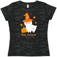 thumbnail image 3 of Inktastic Happy LLamaween Women's T-Shirt, 3 of 5