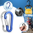 thumbnail image 2 of Xingzhi 10pieces Large Size Snap Hook Buckle Durable And Portable Carabiner For Anywhere Portable 1Set, 2 of 6