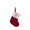 D, variant on Christmas Stockings with Initials, 7.7 Inch Mini Stockings With Initials Christmas Stockings With 26 Letters Christmas Decorations Red Knitted Letters Embroidered Christmas Stockings