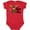 Red, variant on Inktastic It Moose Be Love with Cute Moose Boys or Girls Baby Bodysuit