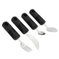 thumbnail image 6 of Weighted Utensils, 4 Pieces Anti Shaking Stainless Steel Parkinsons Utensils For Elderly, 6 of 8
