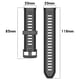 thumbnail image 4 of 20mm Silicone Strap For Garmin Forerunner 165 Music, 4 of 4