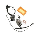 thumbnail image 4 of facefd Carburetor Air Filter Fuel Line Iginition Coil Carburetor Carb For STIHL FS120 FS200 FS250, 4 of 8
