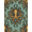 Teal Gold, Pattern 3, variant on ODIKA Octopus Cartoon Koi Ocean Buccaneer Navigator Sailing Ship Pirate Pet Friendly & Kids Safe for Bedroom, Bedside, Nursery