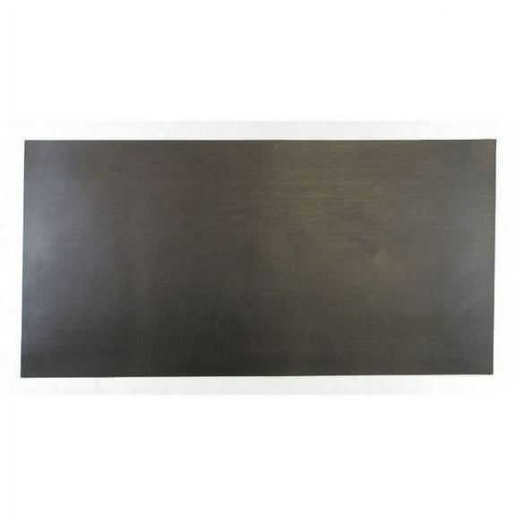 1/4" Comm. Grade Buna-N Rubber Sheet, 12"x24", Black, 40A